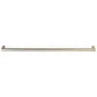 Furniture handle, D handle, zinc alloy, straight-edged 