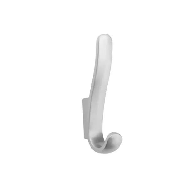 Hook large matt chrome