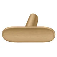 Rankenėlė vieno taško H2140 L46mm, W16mm, H31mm, šlifuotas auksas