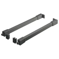 Side railing, rectangular Matrix Box Slim A, L350mm anthracite