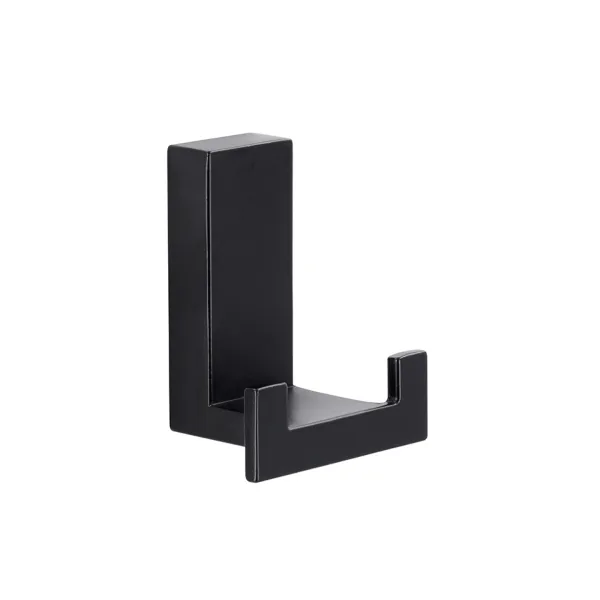 Pakabėlė dviguba 52x43x31mm, matinė juoda