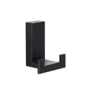 Pakabėlė dviguba 52x43x31mm, matinė juoda