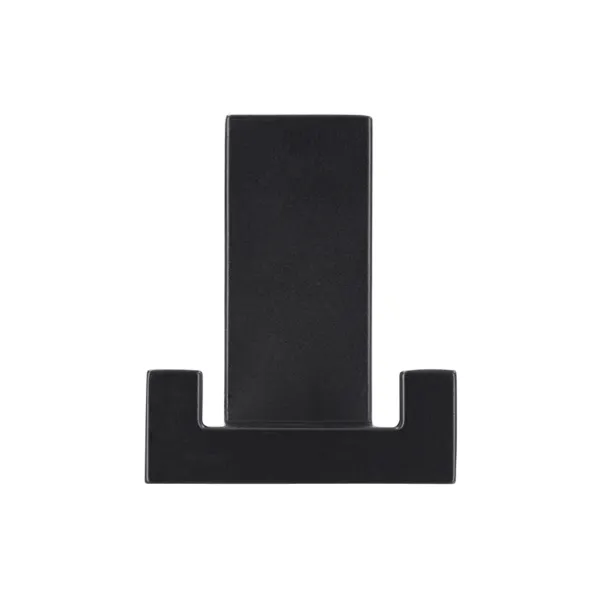 Pakabėlė dviguba 52x43x31mm, matinė juoda