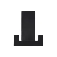 Pakabėlė dviguba 52x43x31mm, matinė juoda