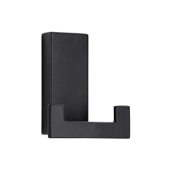 Pakabėlė dviguba 52x43x31mm, matinė juoda