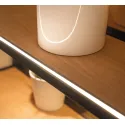 COB silicone LED strip light LED3084 Loox5, 24V, monochrome, 9.6W/m, warm white 3000K, 6.5x6mm