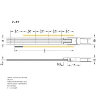 COB LED strip light LED3103 Loox5, 24V, 8mm, monochrome, 4.8W/m, natural white 4000K, 5m