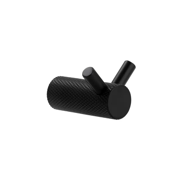 Hook, double Ø16mm 26x40mm matt black