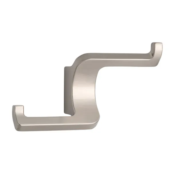 Hook, double 63x108x37mm stainless steel