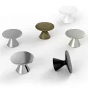 Pakabėlė-rankenėlė Ø60mm, DIABOLO matinis juoda