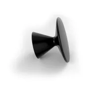 Pakabėlė-rankenėlė Ø60mm, DIABOLO matinis juoda