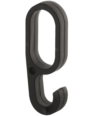 Hook, For OVA wardrobe rails 30x15x250mm