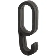 Hook, For OVA wardrobe rails 30x15x250mm