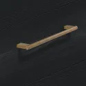 Rankenėlė CC256mm, 278x33mm, šlifuota žalvaris