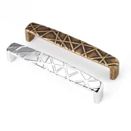 Rankenėlė CC128mm, L136mm, sendintas nikelis