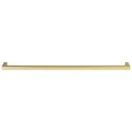 Furniture handle, D handle, zinc alloy, straight-edged 