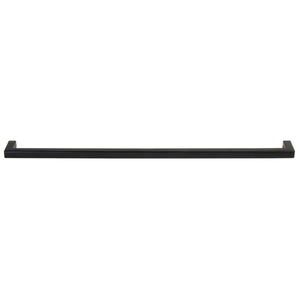 Furniture handle, D handle, zinc alloy, straight-edged 