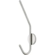 Wardrobe hook, stainless steel, height 105mm