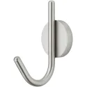 Wardrobe hook, stainless steel, height 105mm