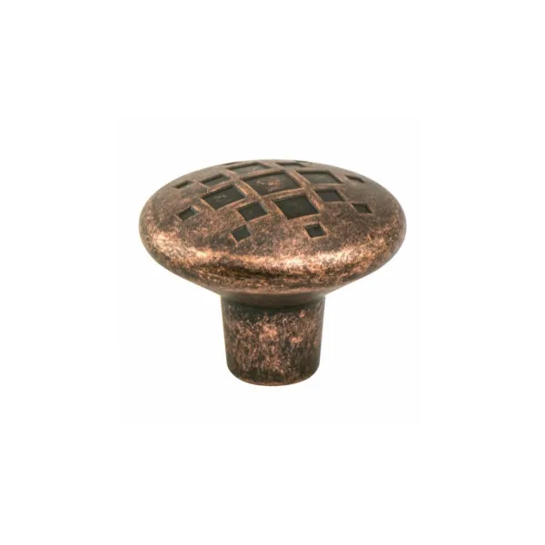 Handle Ø28mm aged copper 