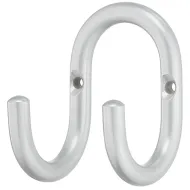 Stainless steel, with 2 hooks
