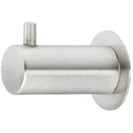 Wardrobe hook, Stainless steel, round rose