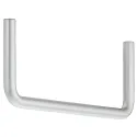 Coat hanger, Steel, mounting beneath shelf