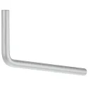 Coat hanger, Steel, mounting beneath shelf and on rear panel
