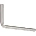 Coat hanger, Steel, mounting beneath shelf and on rear panel