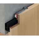 SDS Slido D-Line 80 X medinėms 1 durims su švelniu stabdymu 2 kryptimis