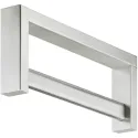 Kabykla 40x125x300mm, nerūdijančio plieno spalva