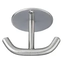Ceiling hook, Stainless steel, with 2 hooks, ceiling installation