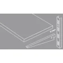 Bracket, U-type, double, L170mm 50kg aluminum