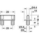 Kreipiančioji didelėms durims Slido F-Line21 20C / 11 12A