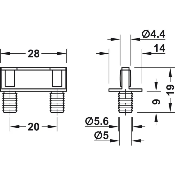 Kreipiančioji didelėms durims Slido F-Line21 20C / 11 12A