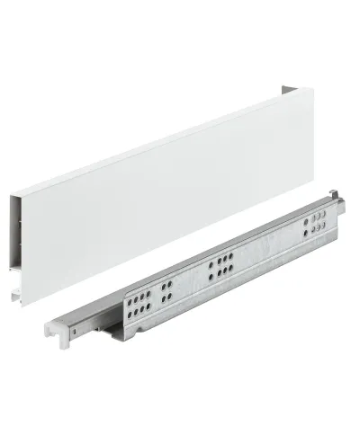 Stalčių šonai MX BOX SLIM A H89 L450 30 Kg SF balta
