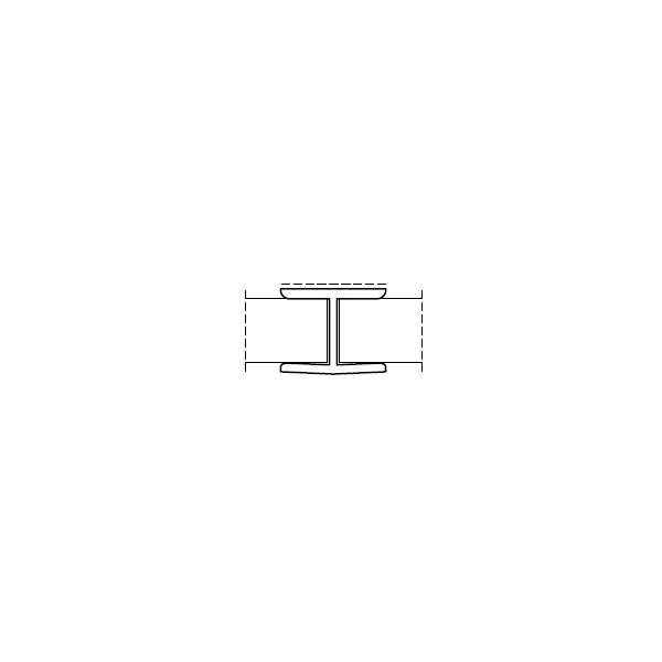 Plinth joint H150mm
