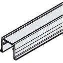 Single guide track, bottom, for press fitting and glue fixing