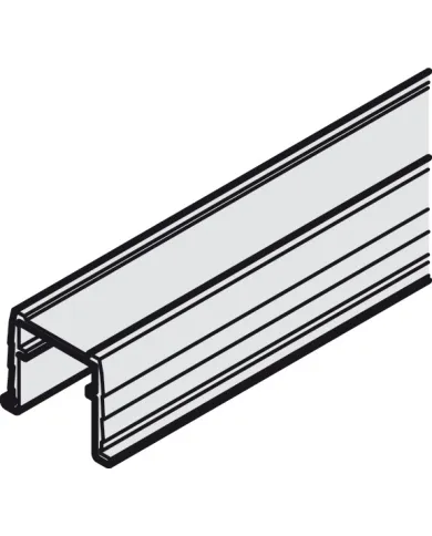 Single guide track, bottom, for press fitting and glue fixing