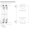 Profilis L2500mm, aliuminis