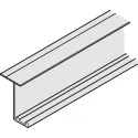 Profilis viršutinis dvigubas Slido F-Line42 L2500mm, aliuminis