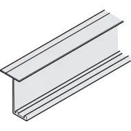 Double running track, Top, for screw fixing
