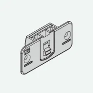 Sliding door fitting, top, adjustable