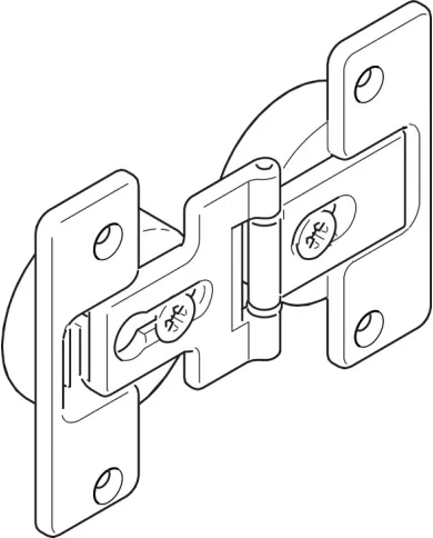 Slido F-Fold61 hinge adjustable zinc nick.pl.