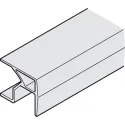 Profilis viršutinis prisukamas Slido F-Fold61 L1500mm, aliuminis