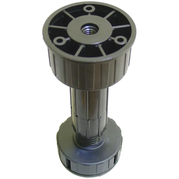 Plinth adjusting foot, For screw fixing