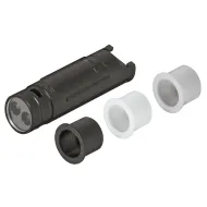 2-in-1 door sensor/touch-free dimmer Loox, Ø12mm, black/white/grey