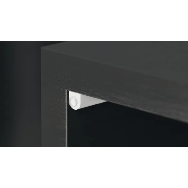 Motion sensor switch Loox, 0.5/1/3 min delay, Ø12mm, black/white/grey