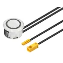 Jungiklis sensorinis su šviesos reguliavimu In-Line Loox5, Ø17mm, 12V, 2m, chromas