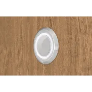 Jungiklis sensorinis su šviesos reguliavimu In-Line Loox5, Ø17mm, 24V, 2m, chromas